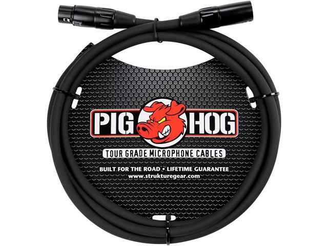 pig hog phm30 high performance 8mm xlr microphone cable, 30 feet