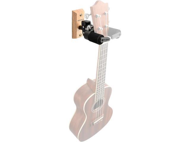 Hercules Stands GSP38WB PLUS Auto Grip System (AGS) Guitar Wall Hanger Short Arm, Wooden Base