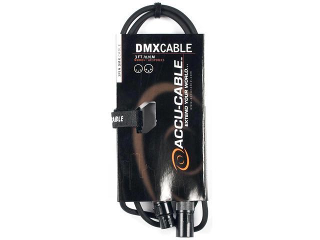 American DJ AC3PDMX3 3 ft. 3-Pin XLR DMX Cable - image 2