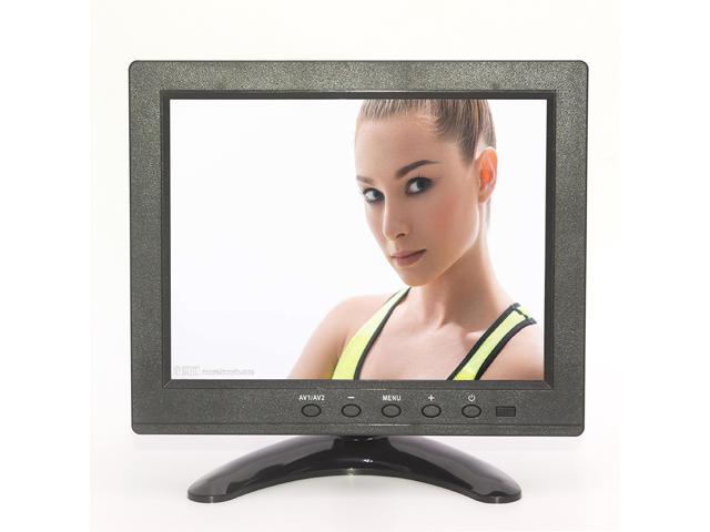 8' 1024x768 HD TN Screen Monitor with HDMI/VGA/USB/AV/RCA/BNC Inputs, Applied to Various Terminal Display, Such as FPV, PS, XBOX, Car Video.