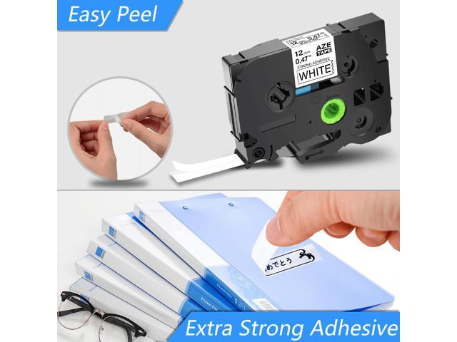 GREENCYCLE 10 Pack Compatible Brother P-touch Extra Strength TZe Label Tape TZe-S231 TZ-S231 TZe-231 TZe231 for Brother P-touch Label Maker PT-D210...
