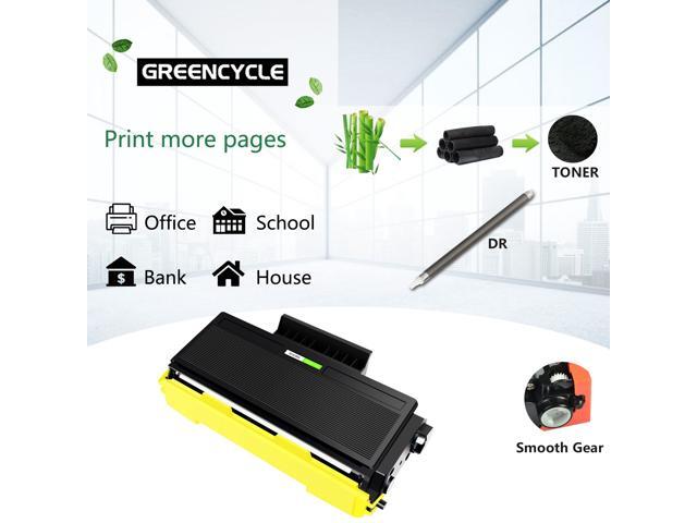 GREENCYCLE 2 Pack New Compatible Brother TN580 TN-580 Toner Cartridge for Brother DCP-8060 HL-5200 HL-5240 MFC-8460N