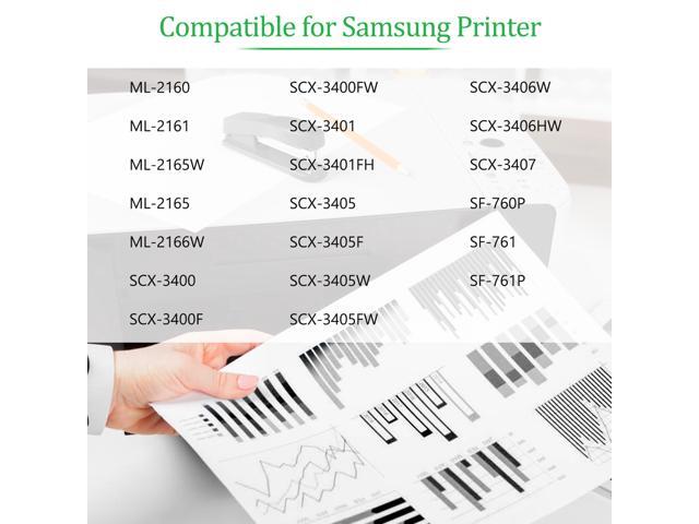GREENCYCLE Compatible Black Toner Cartridge MLT-D101S for Samsung 101 101S ML-2160 ML-2161 ML-2162 ML-2163 SCX-3400