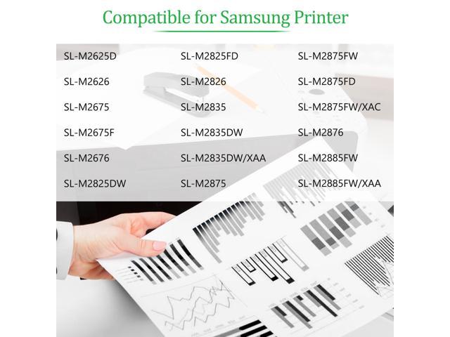 GREENCYCLE 2 Pack High Yield (3000 Pages) Compatible 116 D116L MLT-D116L Black Toner Cartridge for Samsung Xpress SL-M2625 M2825DW M2675FN M2875FD...