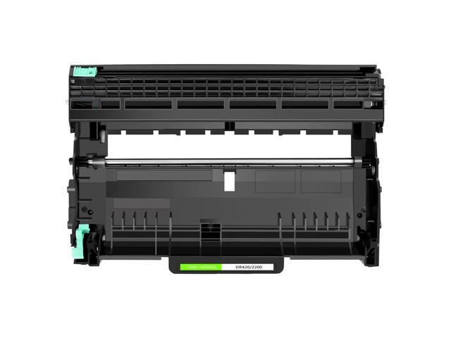 GREENCYCLE Compatible Drum Unit Replacement for Brother DR420 DR-420 Use for MFC-7360N DCP-7065DN HL-2280dw (Black, 2-Pack)