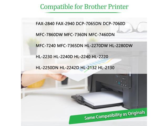 GREENCYCLE Compatible Drum Unit Replacement for Brother DR420 DR-420 Use for MFC-7360N DCP-7065DN HL-2280dw (Black, 2-Pack)