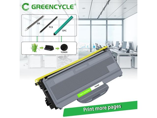 GREENCYCLE 2 Pack Compatible Brother TN360 TN330 High Yield Black Toner Cartridge for DCP-7030/7040 HL-2140 MFC-7320/7340