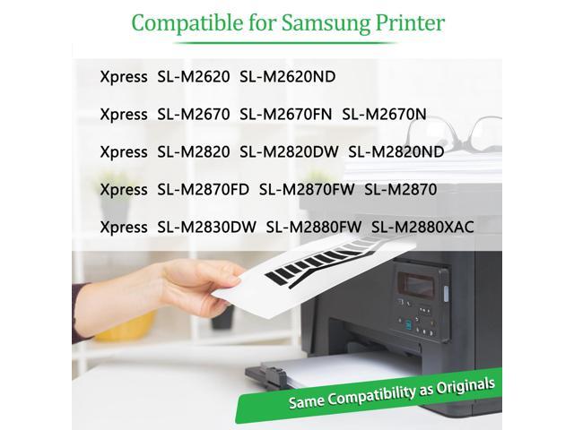 GREENCYCLE 4 Pack Compatible with Samsung 115 115L MLT-D115L Black Toner Cartridge for Samsung SL-M2880FW/M2870FW Xpress M2620/M2670