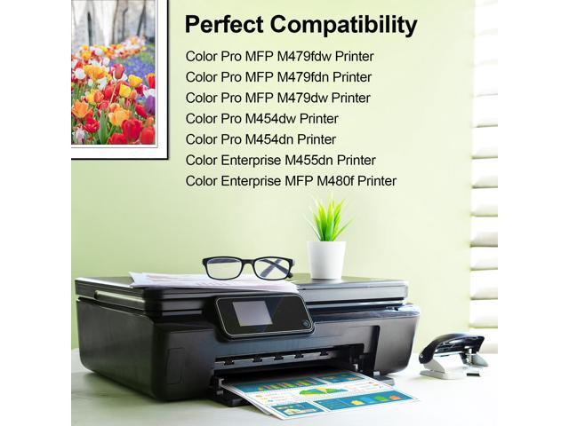 greencycle 8 Pack 414X Toner Cartridge Compatible for HP 414X 414A W2020X W2021X W2022X W2023X Works on Enterprise M455dn MFP M480f Pro M454 MFP...