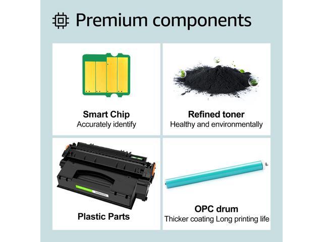 greencycle Q7553X Compatible Toner Cartridge Replacement for HP 53X Q7553X 49X Q5949X Black Cartridge Laserjet 1320 1320n P2015 P2015d P2015n P2010...