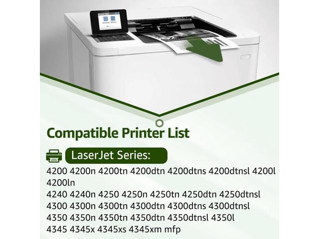 greencycle Q5942X Compatible Toner Cartridge Replacement for HP 42X Q5942X Black Cartridge Laserjet 4250 4250dtn 4250dtnsl 4250n 4250tn 4350...