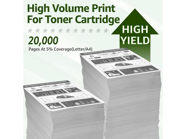 greencycle Q5942X Compatible Toner Cartridge Replacement for HP 42X Q5942X Black Cartridge Laserjet 4250 4250dtn 4250dtnsl 4250n 4250tn 4350...