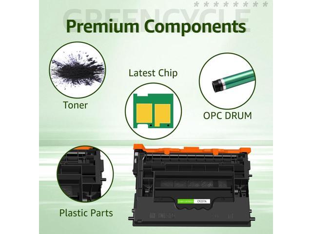 greencycle CF237A Compatible Toner Cartridge Replacement for HP 37A CF237A 37X CF237X Black Cartridge Enterprise M607n M607dn M608n M608dn M608x...
