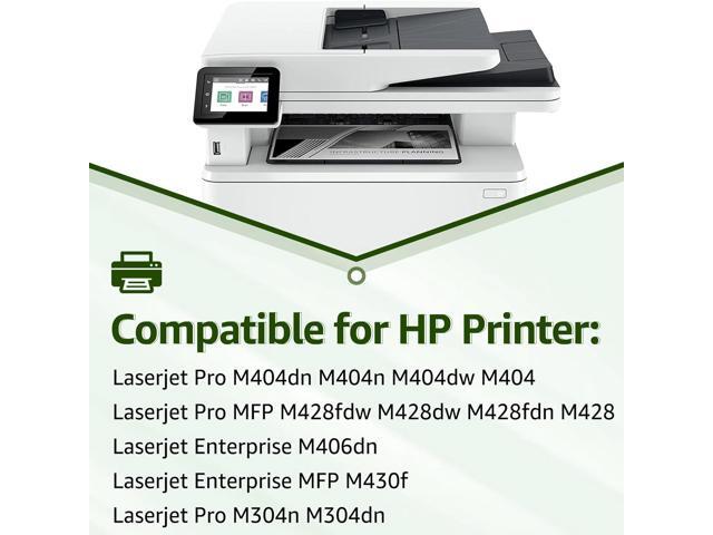 greencycle 58A [With Chip] Compatible Toner Cartridge Replacement for HP 58A CF258A Black Cartridge Laserjet Pro M404dn M404n M404dw MFP M428fdw...