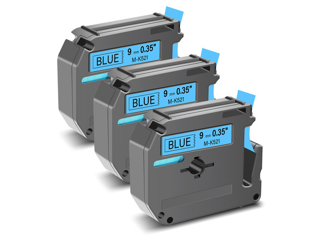 GREENCYCLE Compatible for Brother M521 M-K521 MK521 M-521 MK521s 0.35 Inch Non-L