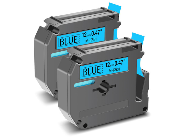 GREENCYCLE Compatible for Brother M531 M-K531 MK531 M-531 MK531s 0.47 Inch Non-L