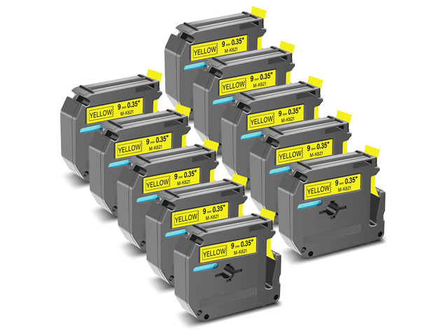 GREENCYCLE Compatible for Brother M621 M-K621 MK621 M-621 MK621s 0.35 Inch Non-L