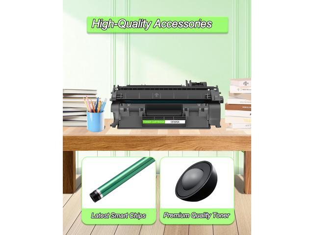 greencycle CE505A Compatible Toner Cartridge Replacement for HP 05A CE505A Black Cartridge Laser Jet P2035 P2035N P2055dn P2055d P2055x P2055 P2030...