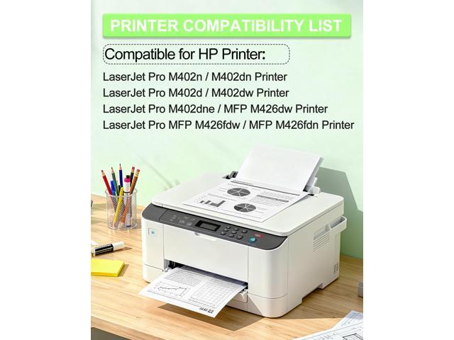 greencycle CF226A Compatible Toner Cartridge Replacement for HP 26A CF226A 26X CF226X Black Cartridge Laserjet Pro M402n M402dn M402dw M402dne MFP...