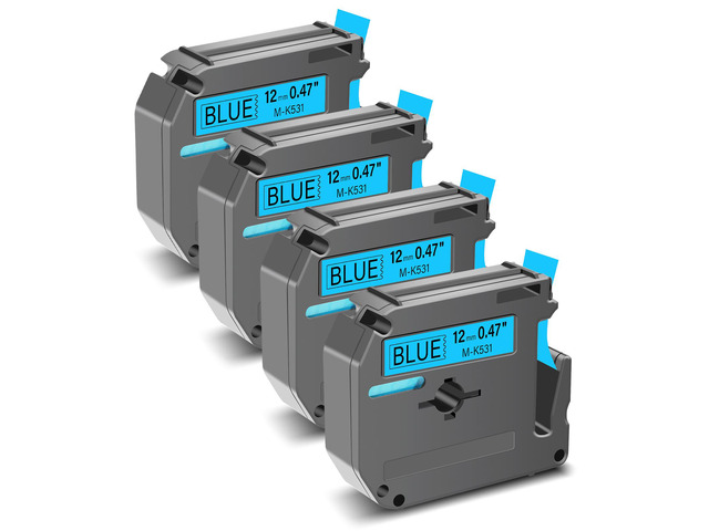 GREENCYCLE Compatible for Brother M531 M-K531 MK531 M-531 MK531s 0.47 Inch Non-L
