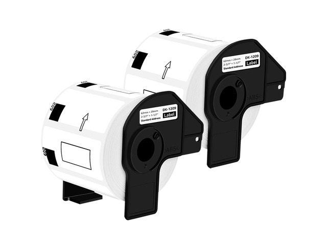 GREENCYCLE 2 Roll Large Address Label Compatible for Brother DK-1209 2.4 in x 1.