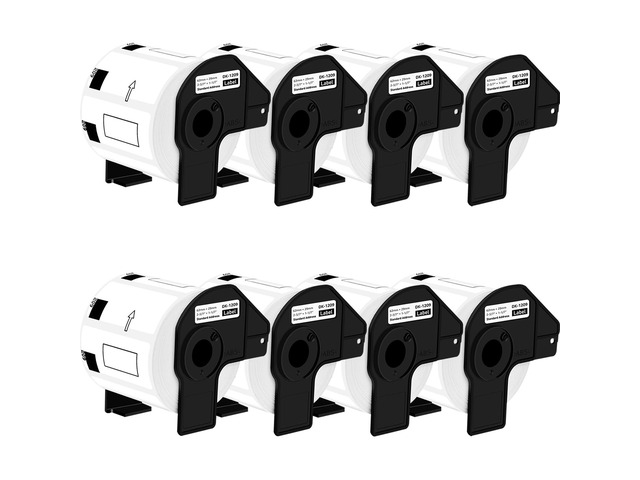 GREENCYCLE 8 Roll Large Address Label Compatible for Brother DK-1209 2.4 in x 1.