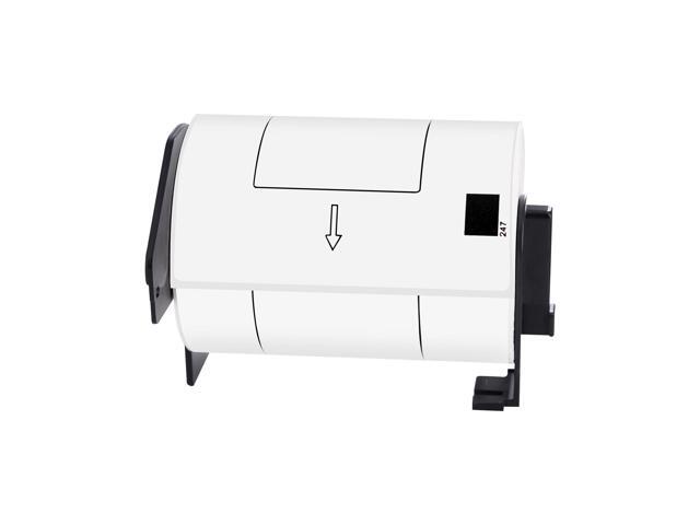 GREENCYCLE 8 Roll Compatible for Brother DK-1247 DK1247 Die-Cut Large Shipping White Paper Labels 4.07x 6.4'' 103mm x 164 mm for QL-1050 QL-1060N...