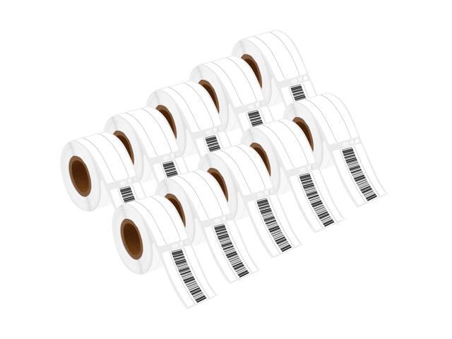 GREENCYCLE 10 Roll /16' x 3-7/16' File Folder Labels Compatible for 30327 LW 1-Up White Paper Labels for LabelWriter 450 Duo, 4XL, 400 Printers,...