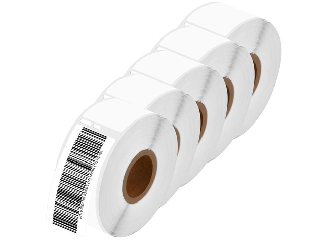 GREENCYCLE 5 Rolls Compatible for Dymo 30320 LW Address Labels Multi Purpose Shi