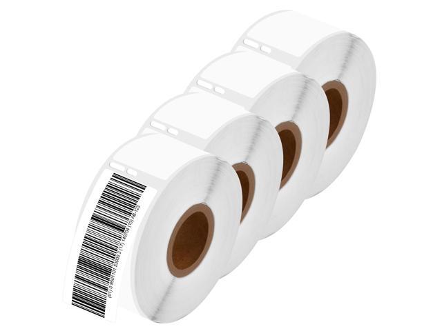 GREENCYCLE 4 Rolls Compatible for Dymo 30320 LW Address Labels Multi Purpose Shipping & Barcode Labels 1-1/8 x 3-1/2 (28mm x 89mm) White for...