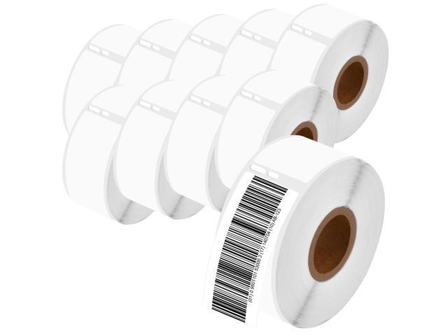 GREENCYCLE 10 Rolls Compatible for Dymo 30320 LW Address Labels Multi Purpose Shipping & Barcode Labels 1-1/8 x 3-1/2 (28mm x 89mm) White for...