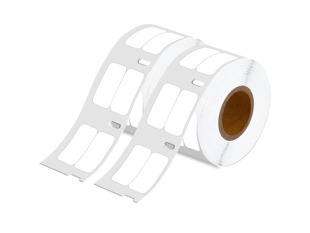 GREENCYCLE 2 Rolls Compatible for Dymo 30333 White LW Extra-Small 2-Up Direct Th