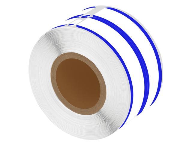 GREENCYCLE 1 Roll Compatible for Dymo LW 30275 White/Blue Stripe 2-Up File Folder Labels 9/16' x 3-7/16' 14mm x 87mm for LabelWriter 450, 450...