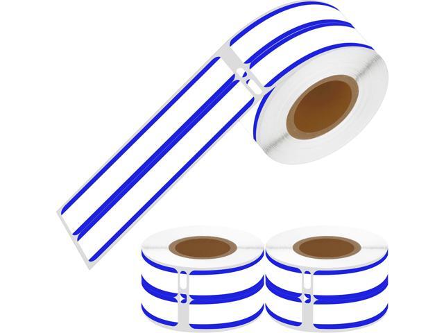 GREENCYCLE 3 Roll Compatible for Dymo LW 30275 White/Blue Stripe 2-Up File Folder Labels 9/16' x 3-7/16' 14mm x 87mm for LabelWriter 450, 450...