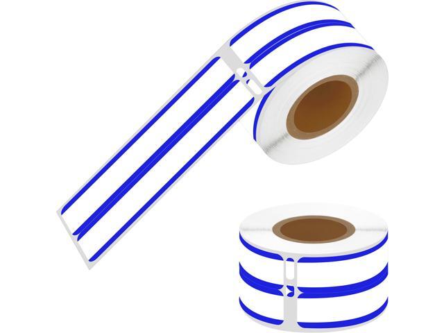 GREENCYCLE 2 Roll Compatible for Dymo LW 30275 White/Blue Stripe 2-Up File Folder Labels 9/16' x 3-7/16' 14mm x 87mm for LabelWriter 450, 450...