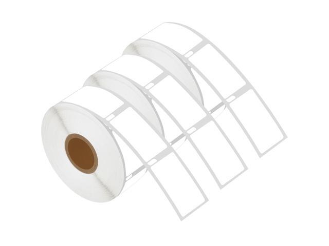 GREENCYCLE 3 PK 30347 1' x 1-1/2' 25mm x 38mm Book Spine Labels 750 Labels Per Roll Compatible with Dymo 450 450 Turbo 4XL 300 310 315 320 330 400...