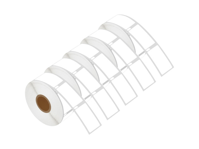 GREENCYCLE 5 PK 30347 1' x 1-1/2' 25mm x 38mm Book Spine Labels 750 Labels Per R