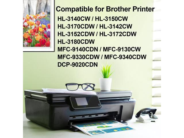 GREENCYCLE Compatible Replacement for Brother 221 TN221 TN-221 TN221BK TN-221BK Black Toner Cartridge HL-3140CW MFC-9130CW