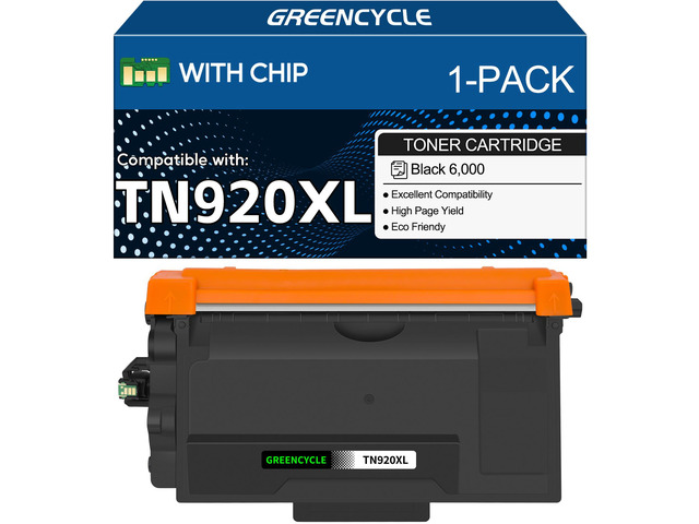 TN920XL Toner Cartridge Compatible Replacement for Brother TN920 TN-920XL TN-920