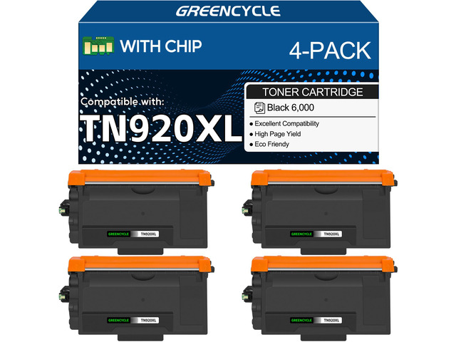 TN920XL Toner Cartridge Compatible Replacement for Brother TN920 TN-920XL TN-920 TN920XXL TN920UXXL High Yield use with HL-L6210DW HL-L5210DW...