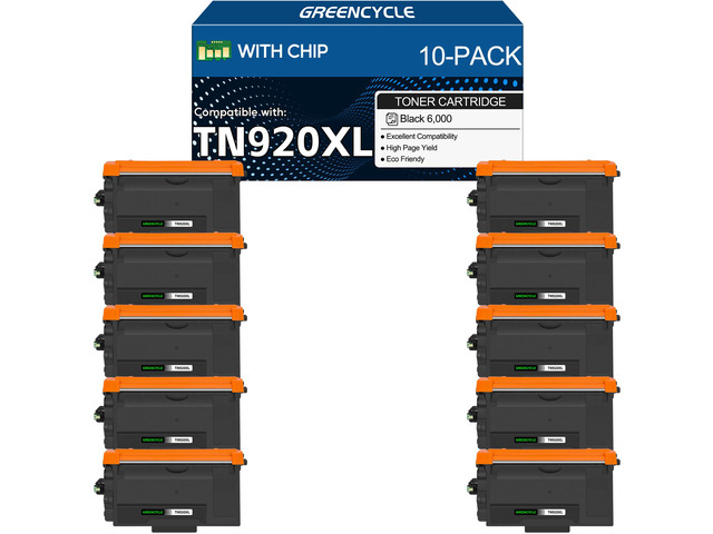 TN920XL Toner Cartridge Compatible Replacement for Brother TN920 TN-920XL TN-920