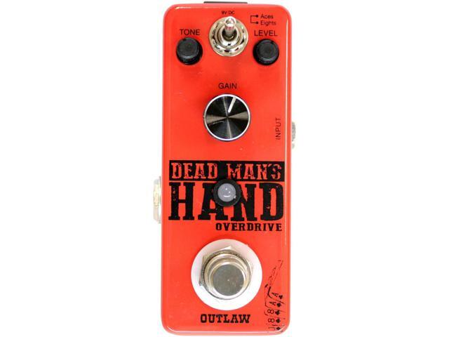 Outlaw Effects Dead Man's Hand Guitar Overdrive Pedal