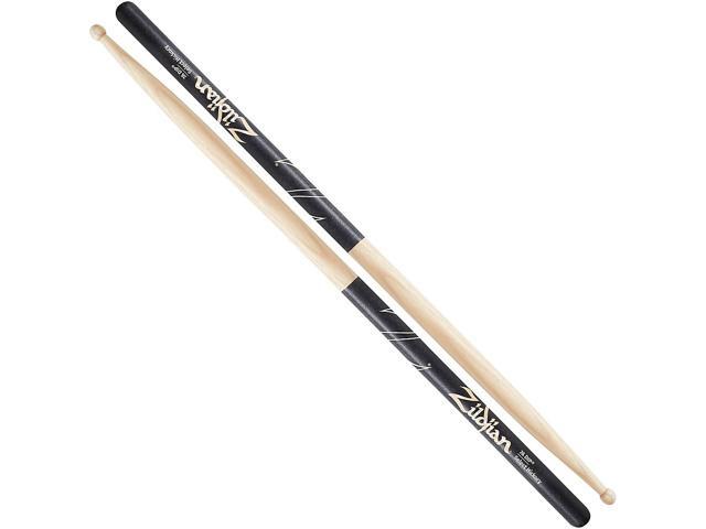 Zildjian DIP Series 7A Wood Drumsticks, Pair, Black DIP #Z7AD
