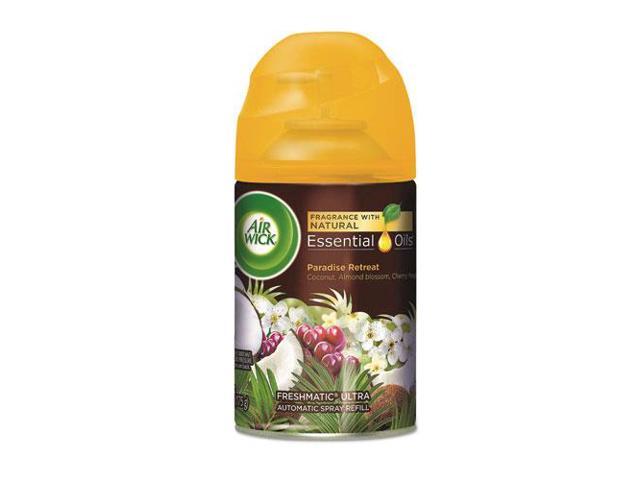 Freshmatic Life Scents Ultra Refill, Paradise Retreat, 6.17oz Aerosol,6/carton