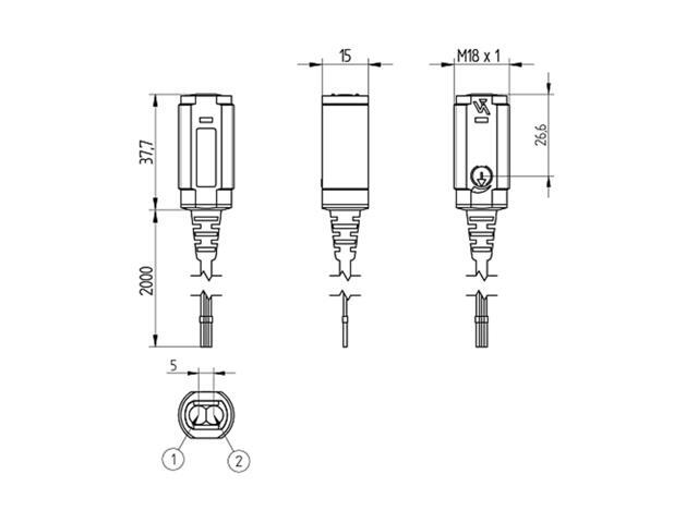 Wenglor OTDK502A0091 Reflex Sensors PNP New