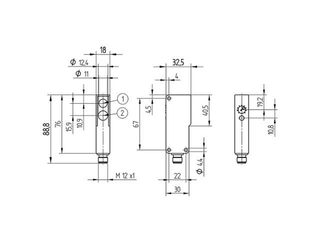 Wenglor Photoelectronic Sensors HN55PA3 PNP New