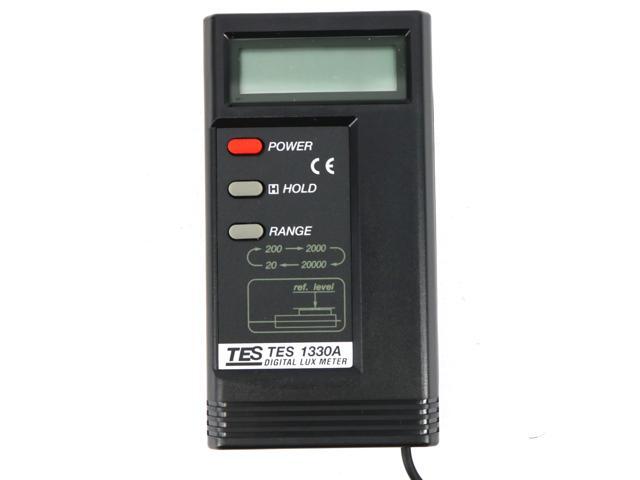 TES-1330A High Accuracy Digital Luminance Meter Light Meter Measuring Range:20/200/2000/20000 Cosine Angular Corrected.