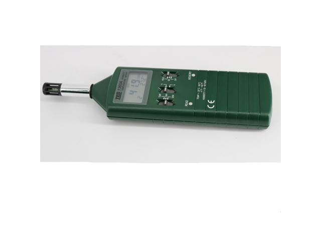 TES-1360A Humidity/Temperature Meter DATA Memory and Read Function(99Set)