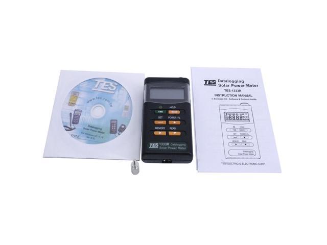 TES-1333R Solar Power Meter Automatic Transmission Measurements New