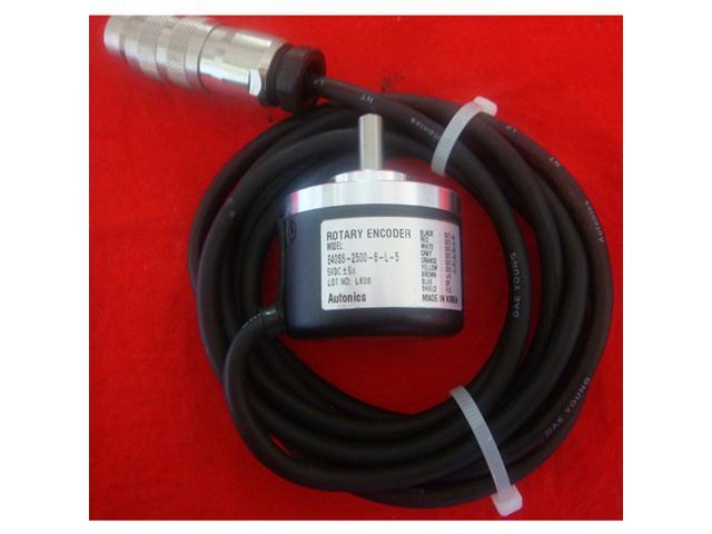 Autonics E40S6-2500-6-L-5 Rotary Encoders Incremental Type New 1PCS